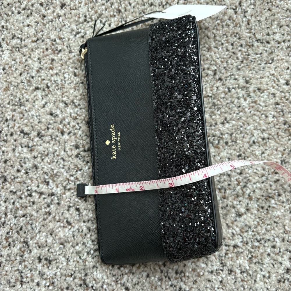 Kate Spade Black Glitter Bag - Picture 7 of 7